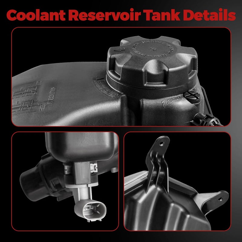 PYHAUTO Engine Coolant Reservoir Tank with Sensor and Cap Compatible with 118i 120i 128i 323i 325i 328i 328i xDrive 328xi 330i 335i 335i xDrive 335is X1 Z4 Replace 603-334 17137567462 - Image 3